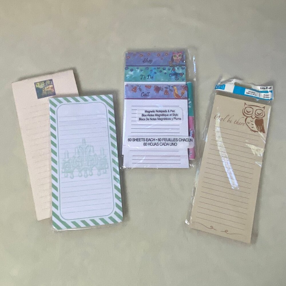 Notepads, Set of 4